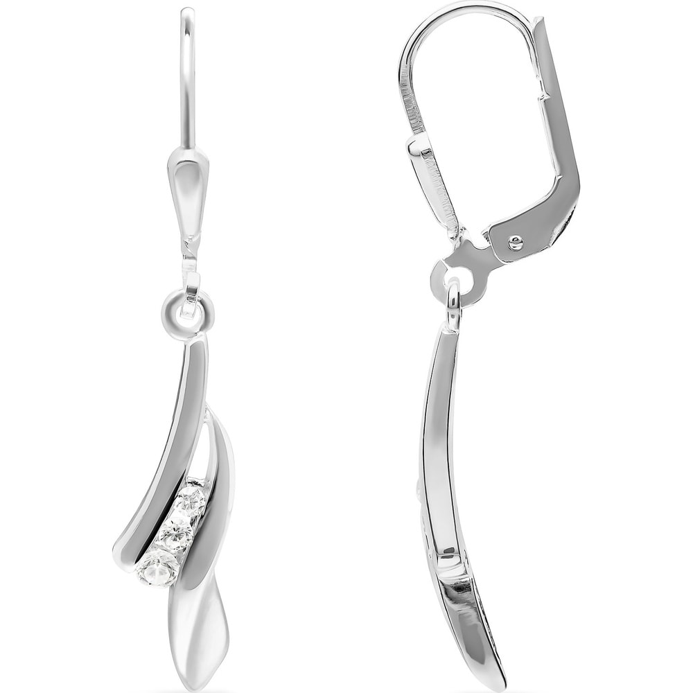 FAVS Boucles d'oreilles 925 Argent Boucles d'oreilles