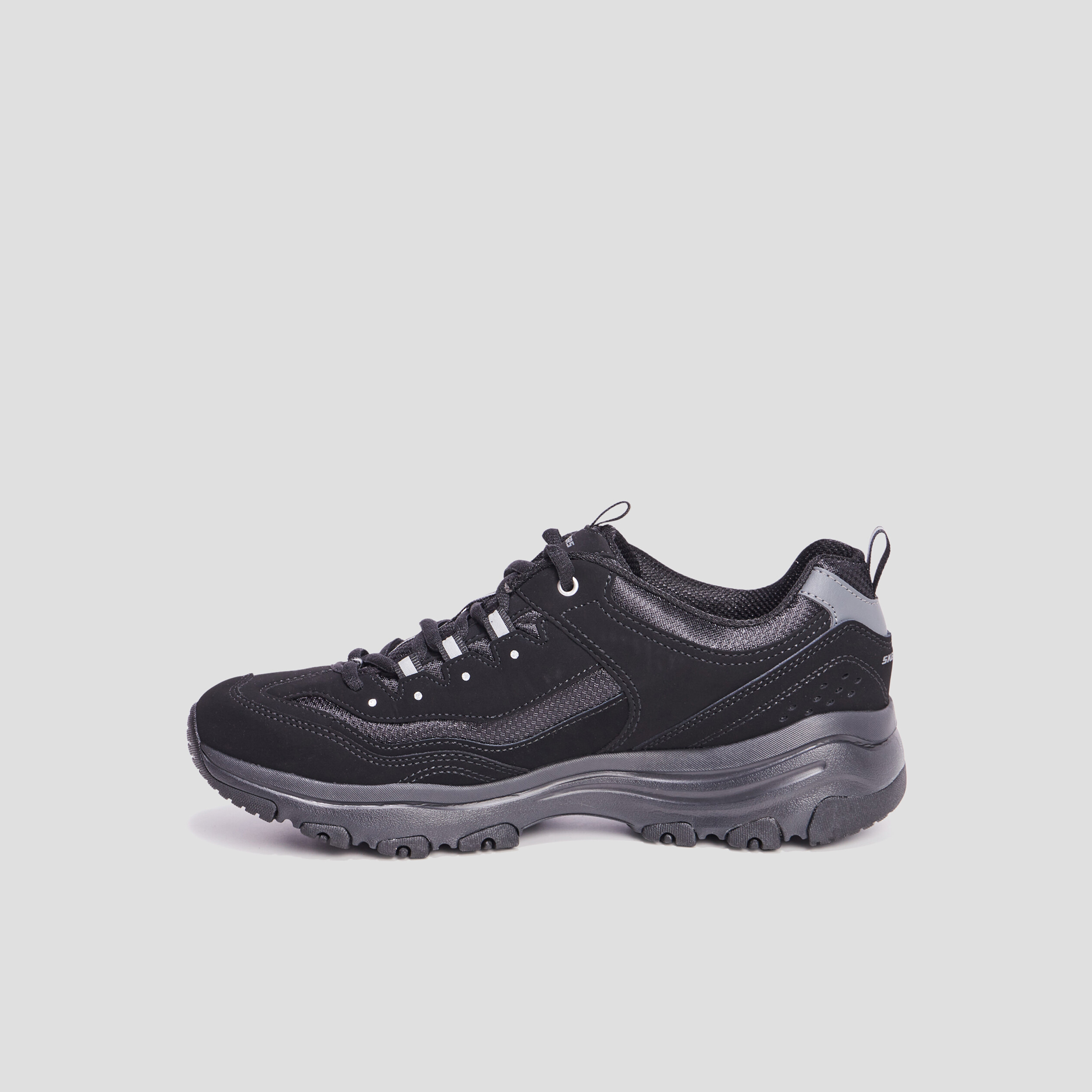 Baskets running mémoire forme Skechers noir femme | La Halle