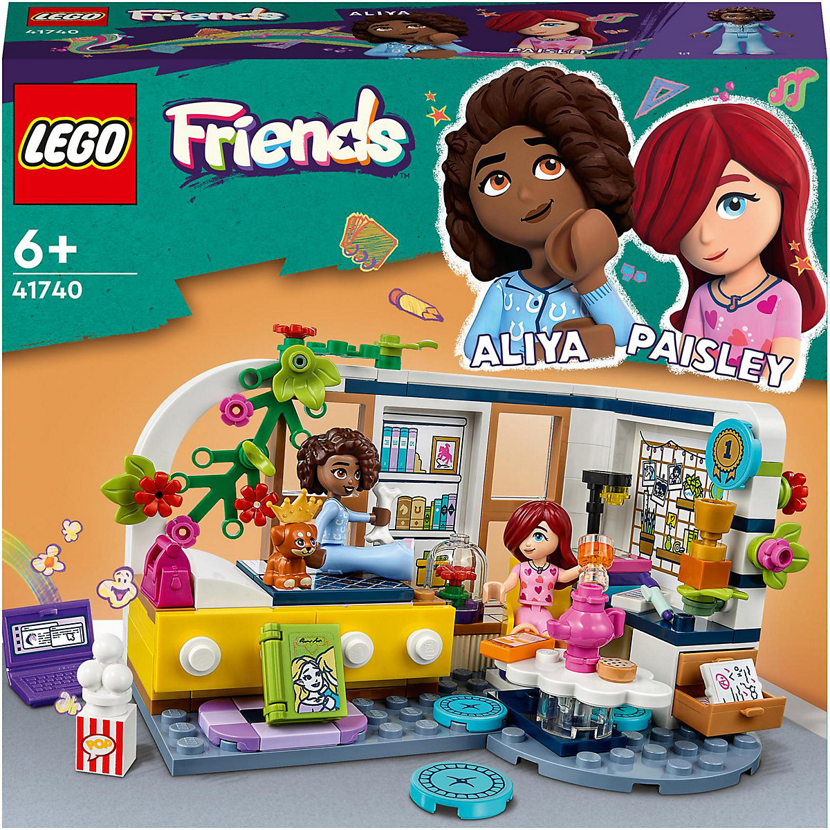 LEGO® Friends 41740 Aliyas Zimmer