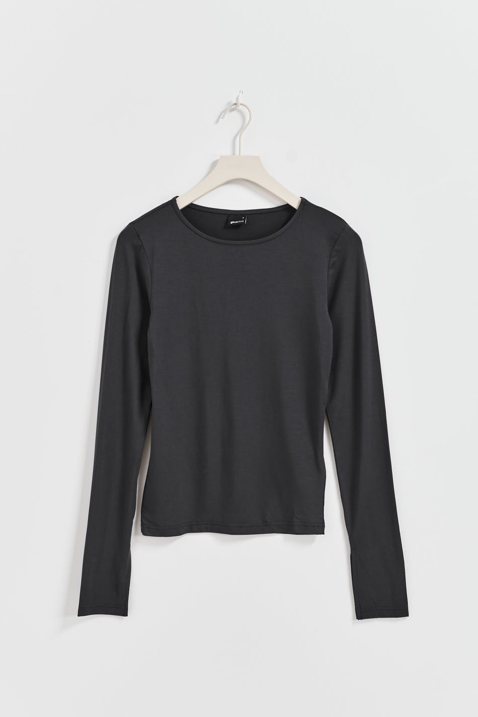 Soft touch crew neck top
