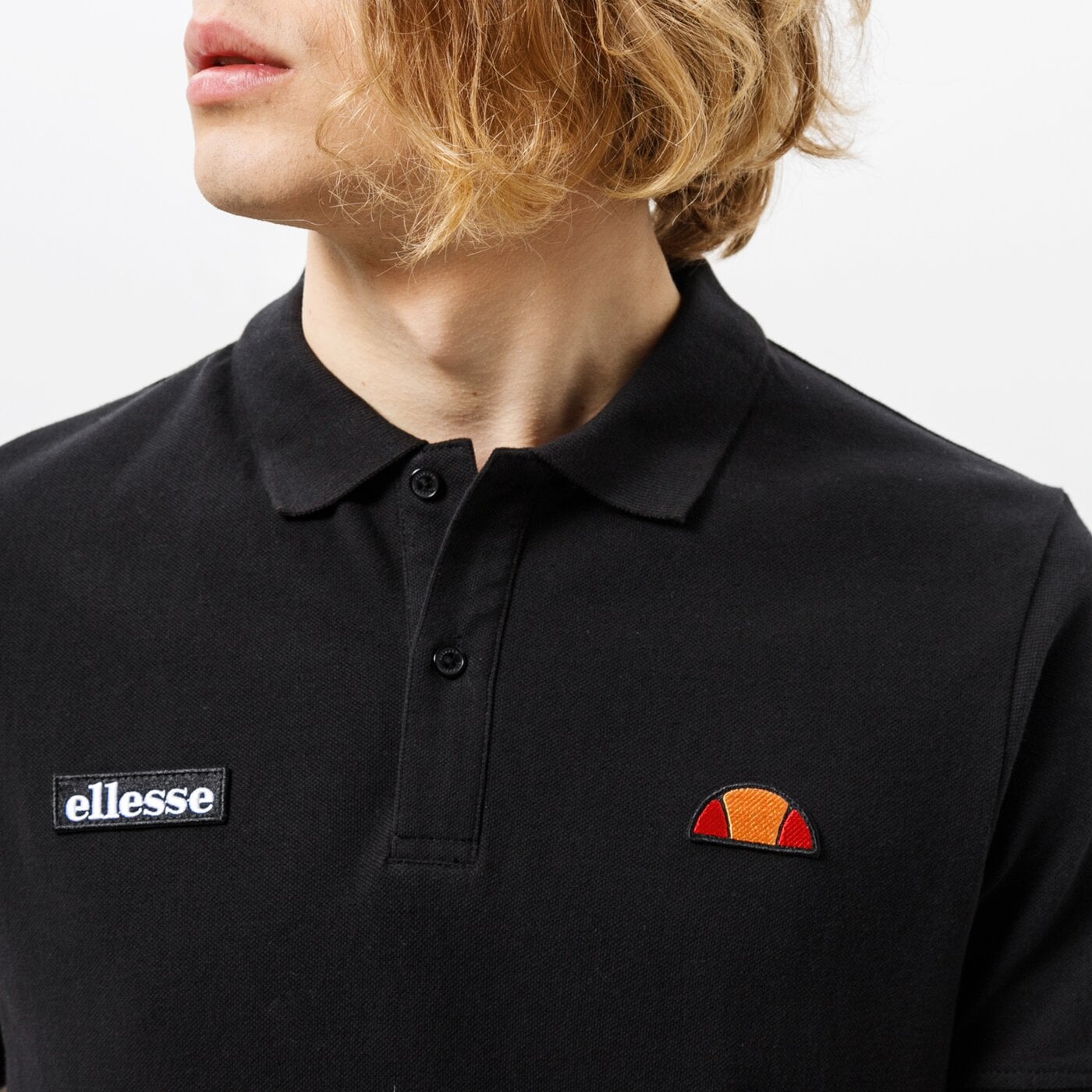 ELLESSE POLO MONTURA BLK Schwarz