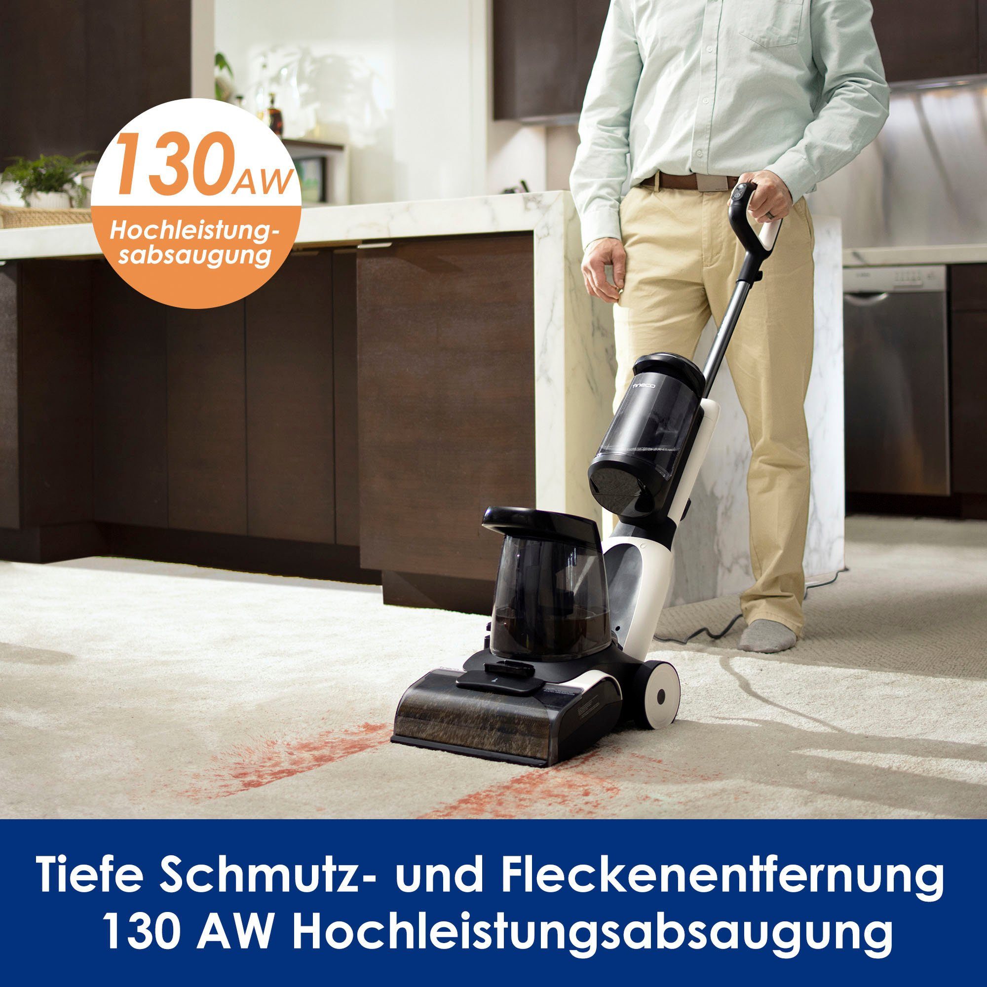 Tineco Teppichreinigungsgerät Carpet One Pro, 1300 W, beutellos