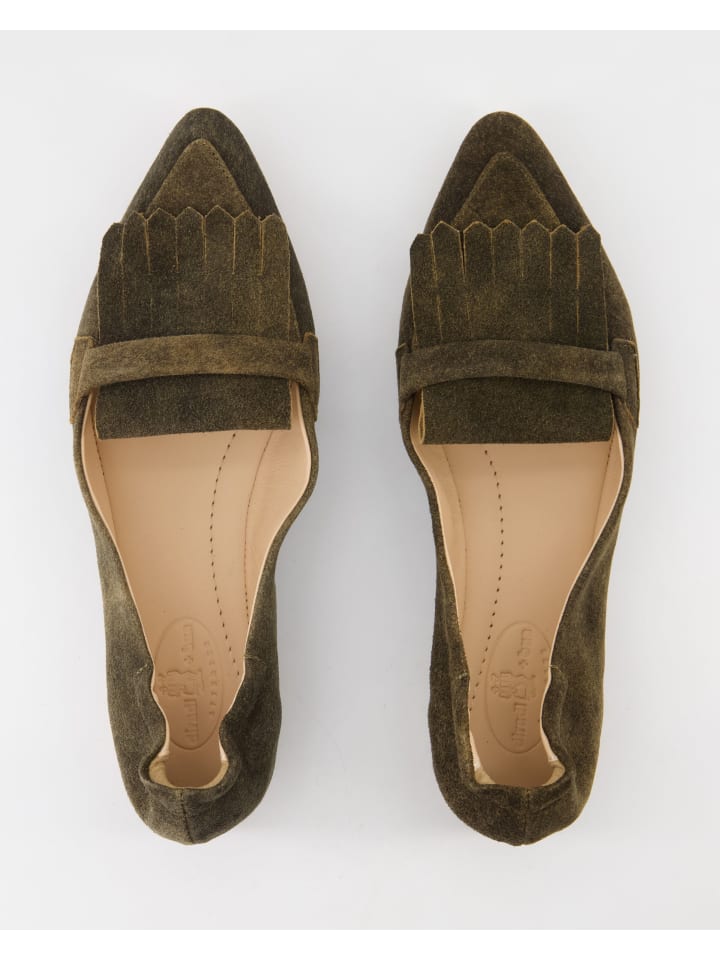 dirndl bua Trachtenschuhe in Braun günstig kaufen