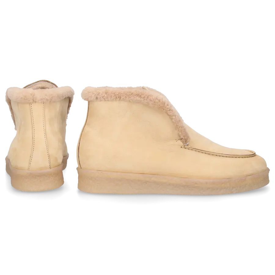 EN AVANT - Stiefeletten D0320006-618 Nubukleder - beige
