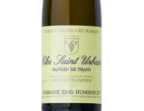 Domaine Zind-Humbrecht Gewurztraminer Grand Cru Clos Saint Urbain Rangen de Thann Vendanges Tardives 2016 Alsace Alsace Grand Cru