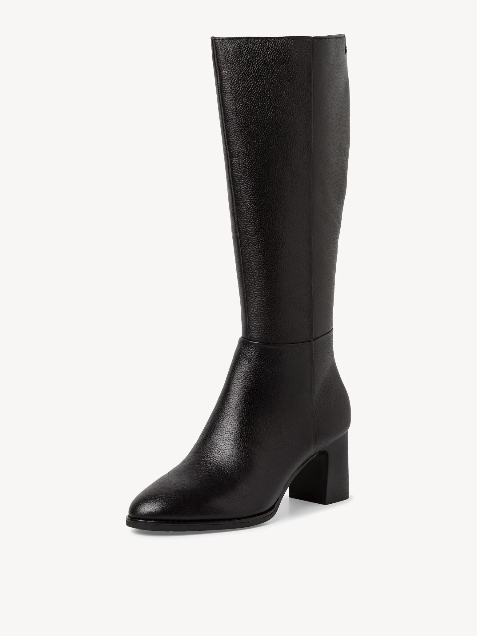 Bottes en cuir - noir
