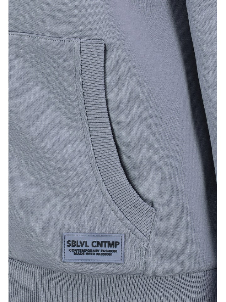Sublevel Sweatjacke in Hellblau günstig kaufen