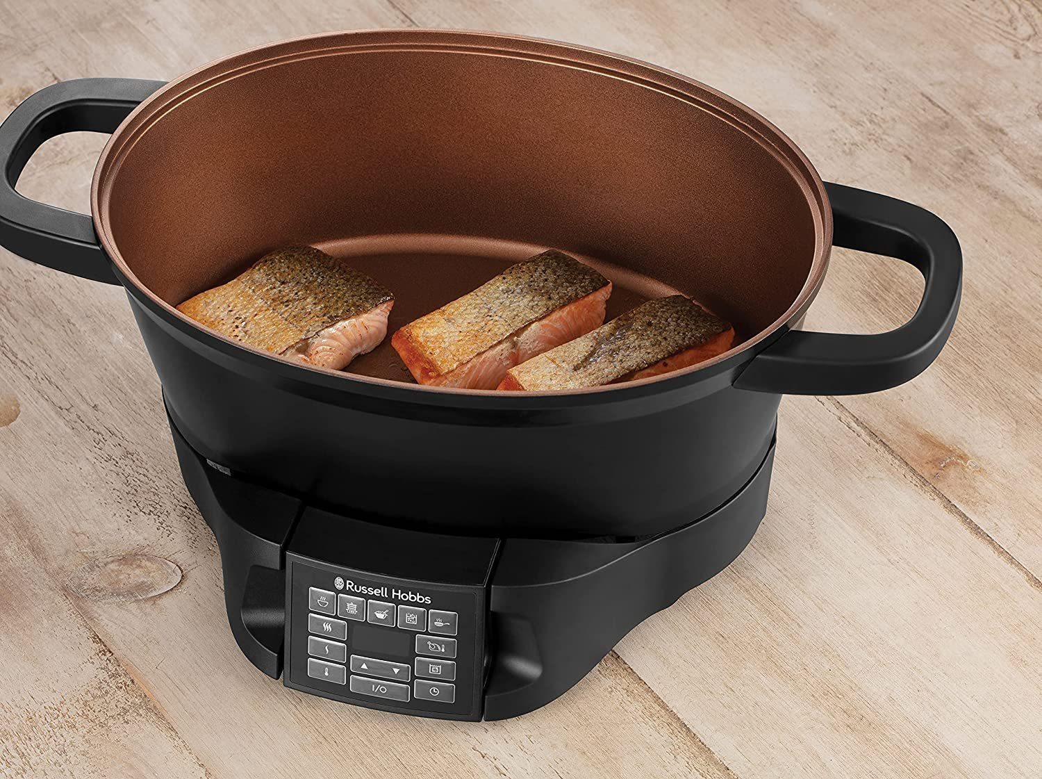 RUSSELL HOBBS Multikocher 8 Funktionen Schongarer Reiskocher Sous Vide 28270-56, 750 W