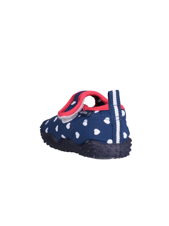 Playshoes Aqua-Schuh Herzchen in Marine günstig kaufen