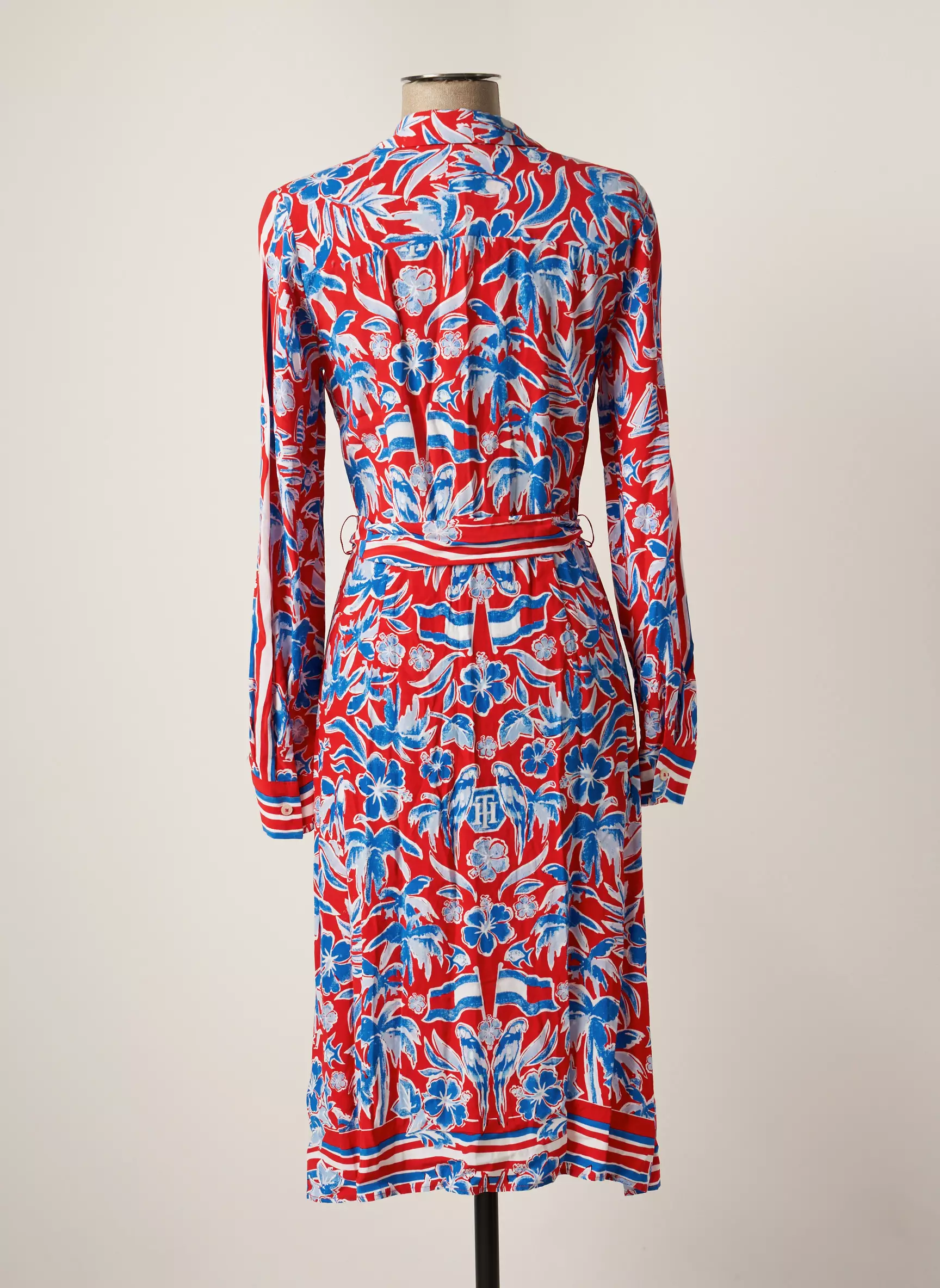 Tommy Hilfiger Robes Mi Longues Femme couleur rouge