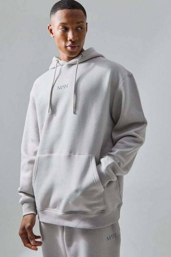 Man Active Oversize Hoodie