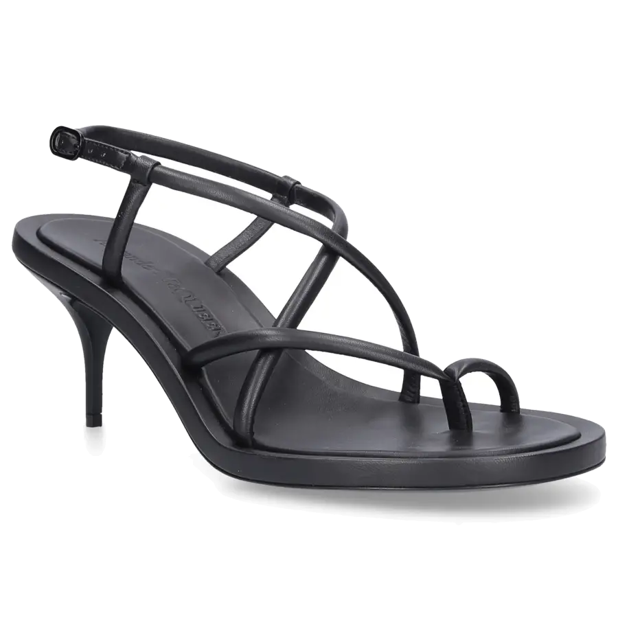 Alexander McQueen - Sandalen STRAPPY Kalbsleder - schwarz