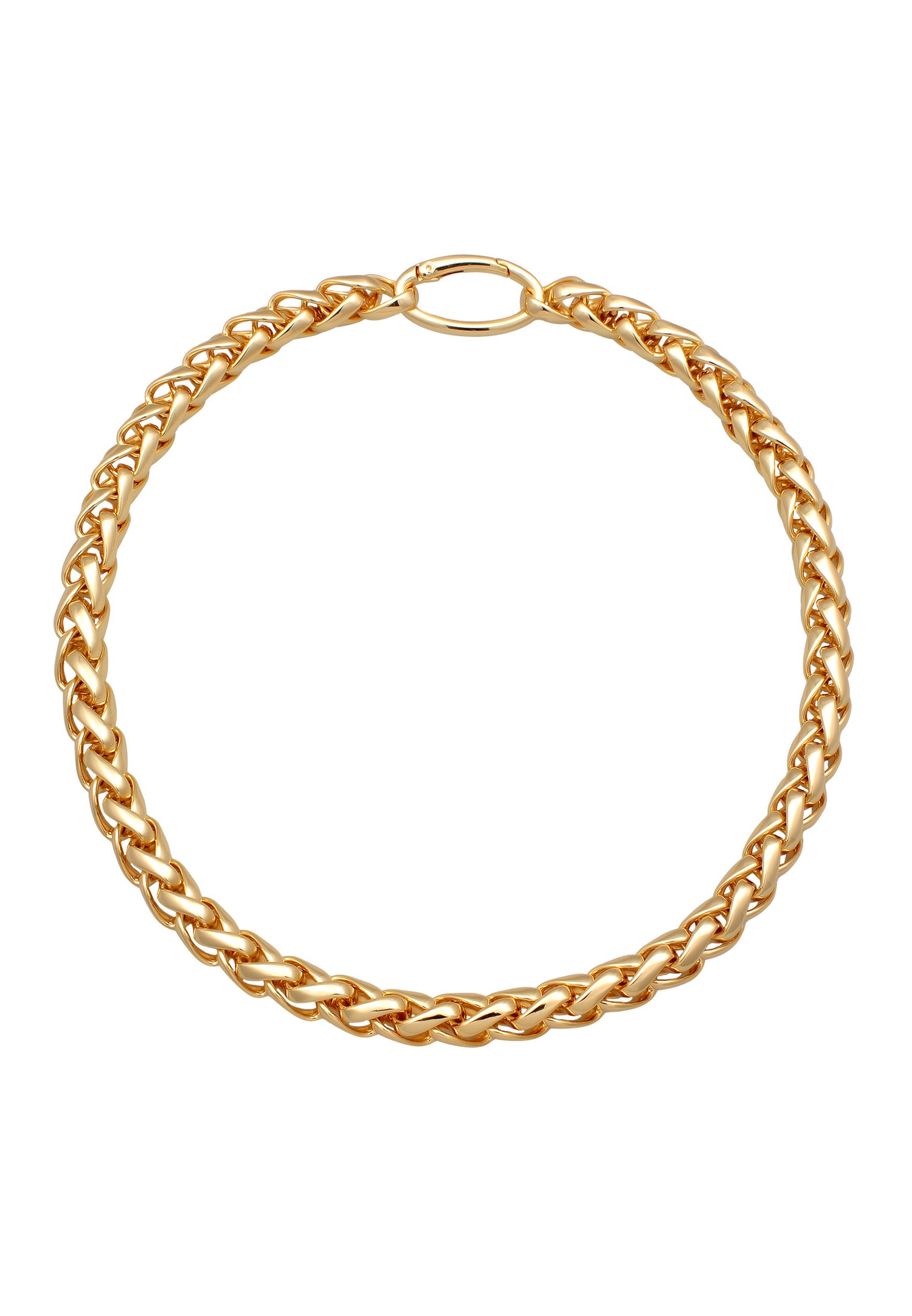 Chiusura a occhiello basic da donna Elli, colore oro