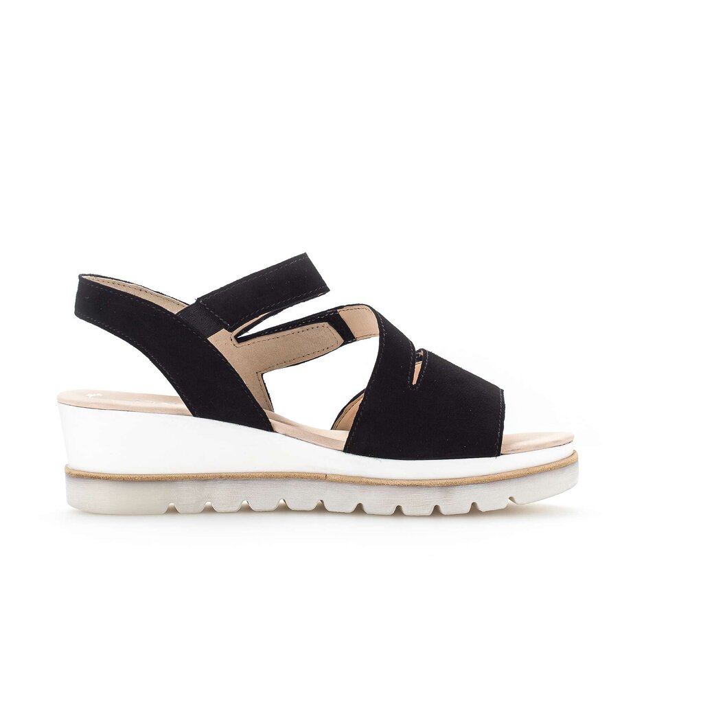 Gabor fashion Keilsandalette schwarz