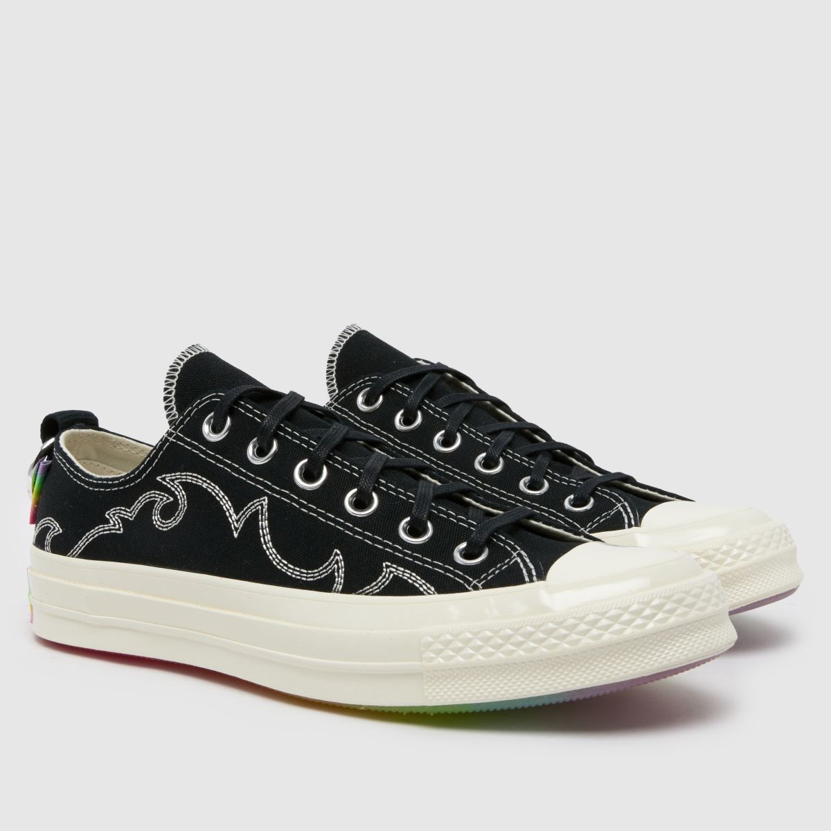 Converse Chuck 70 Ox Pride cipő fekete színben