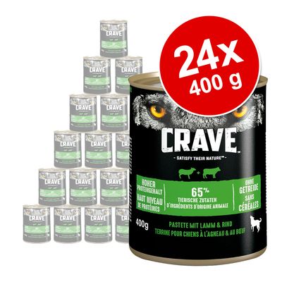 Sparpaket Crave Adult 24 x 400 g