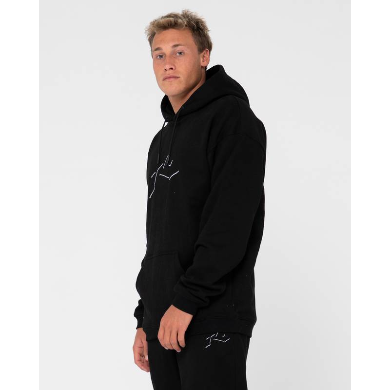 RUSTY SHADOW R RELAXED SUPER FLEECE HOODIE Hoodie Herren