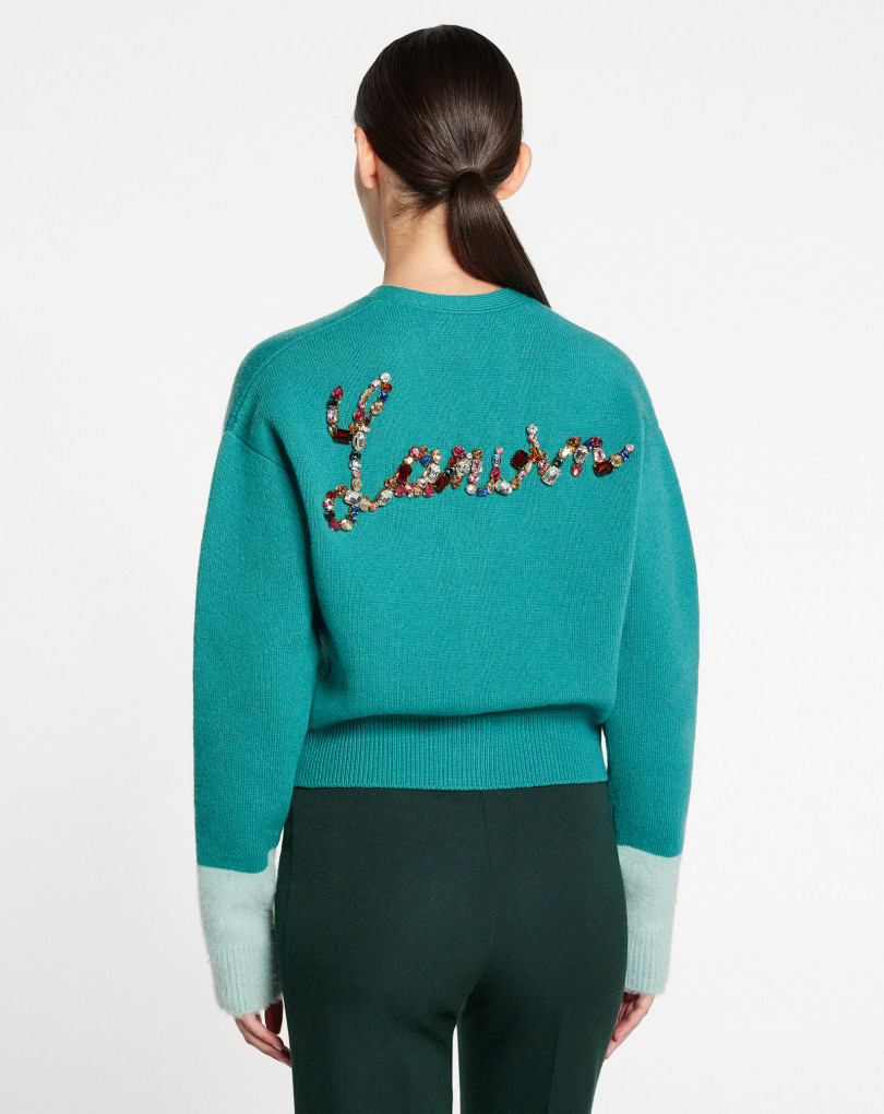 CARDIGAN LANVIN BICOLOR