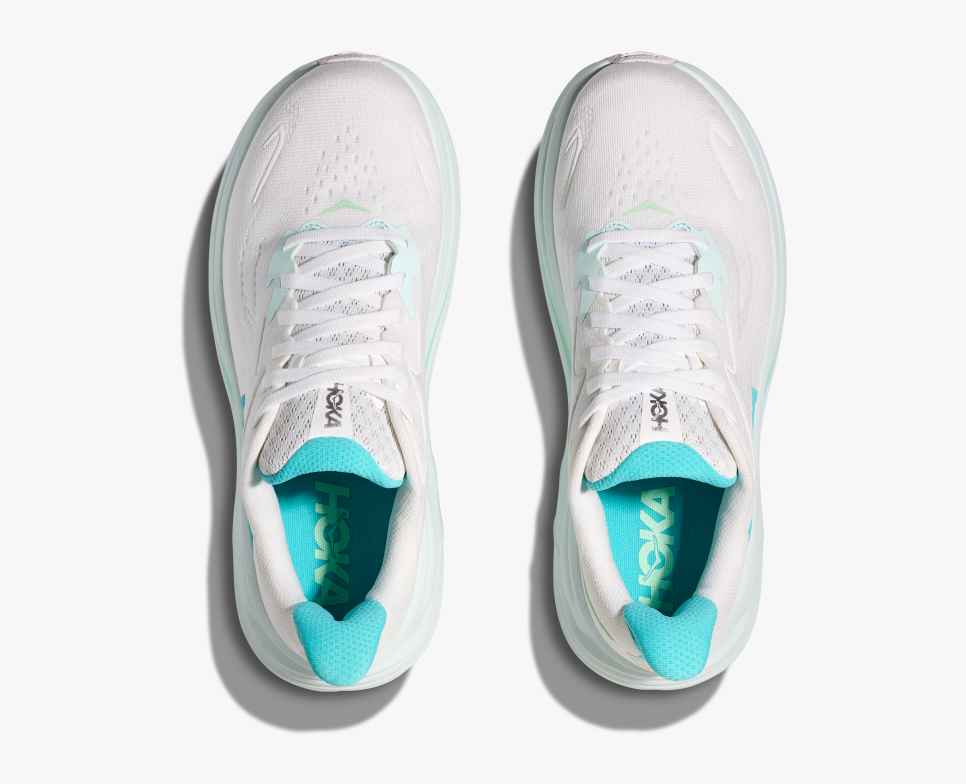 Clifton 10 White / Cielo Blue