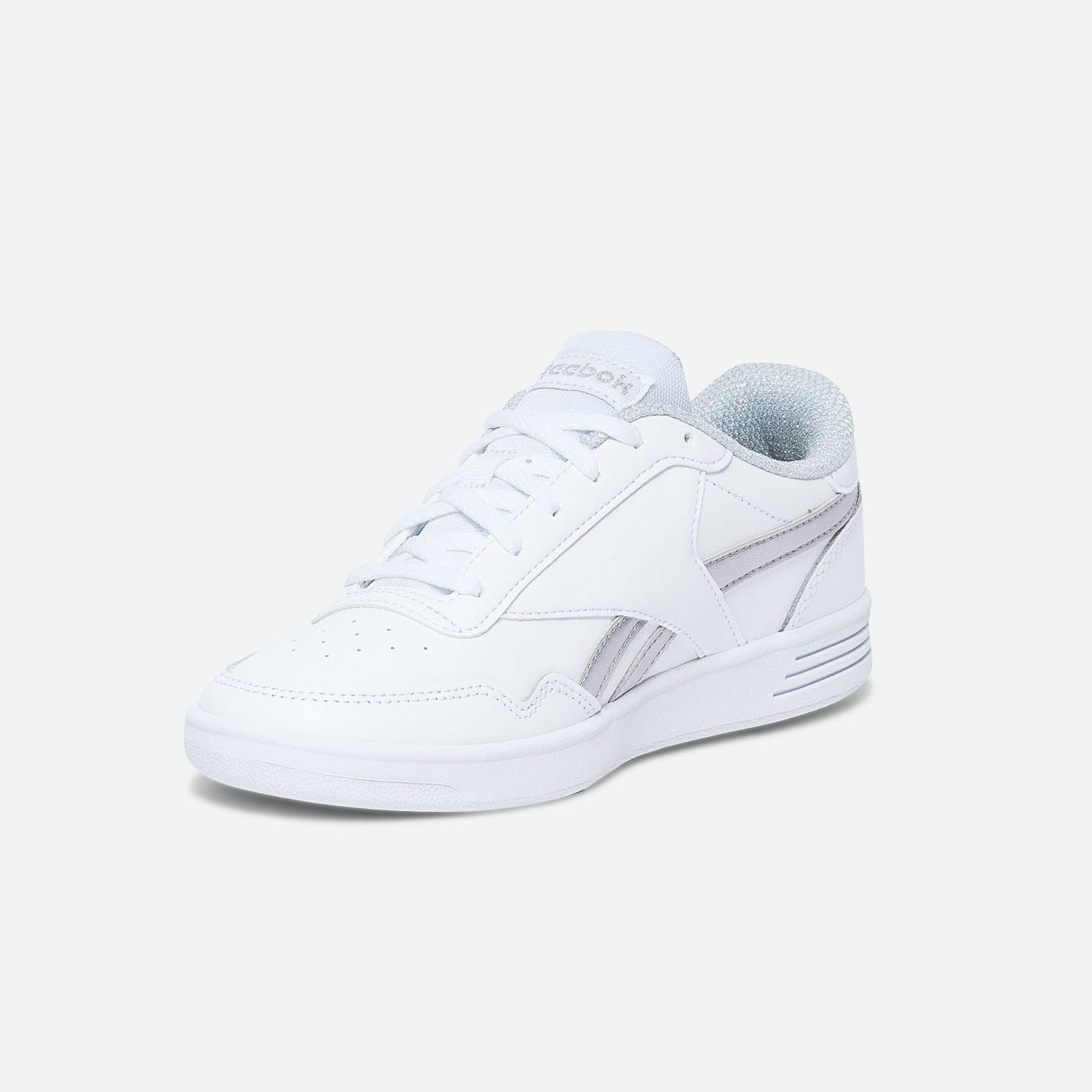 Tennis REEBOK blanche et gris métallisé