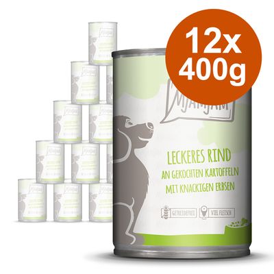 Sparpaket MjAMjAM Adult Hund 12 x 400 g