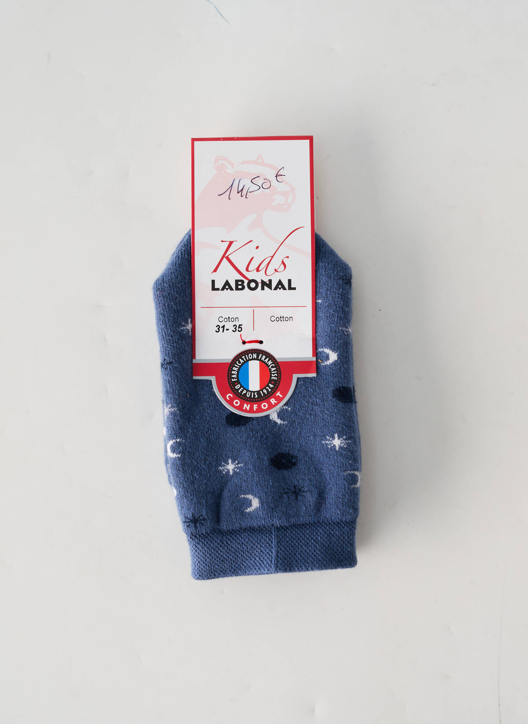 Labonal Chaussette Enfant couleur bleu