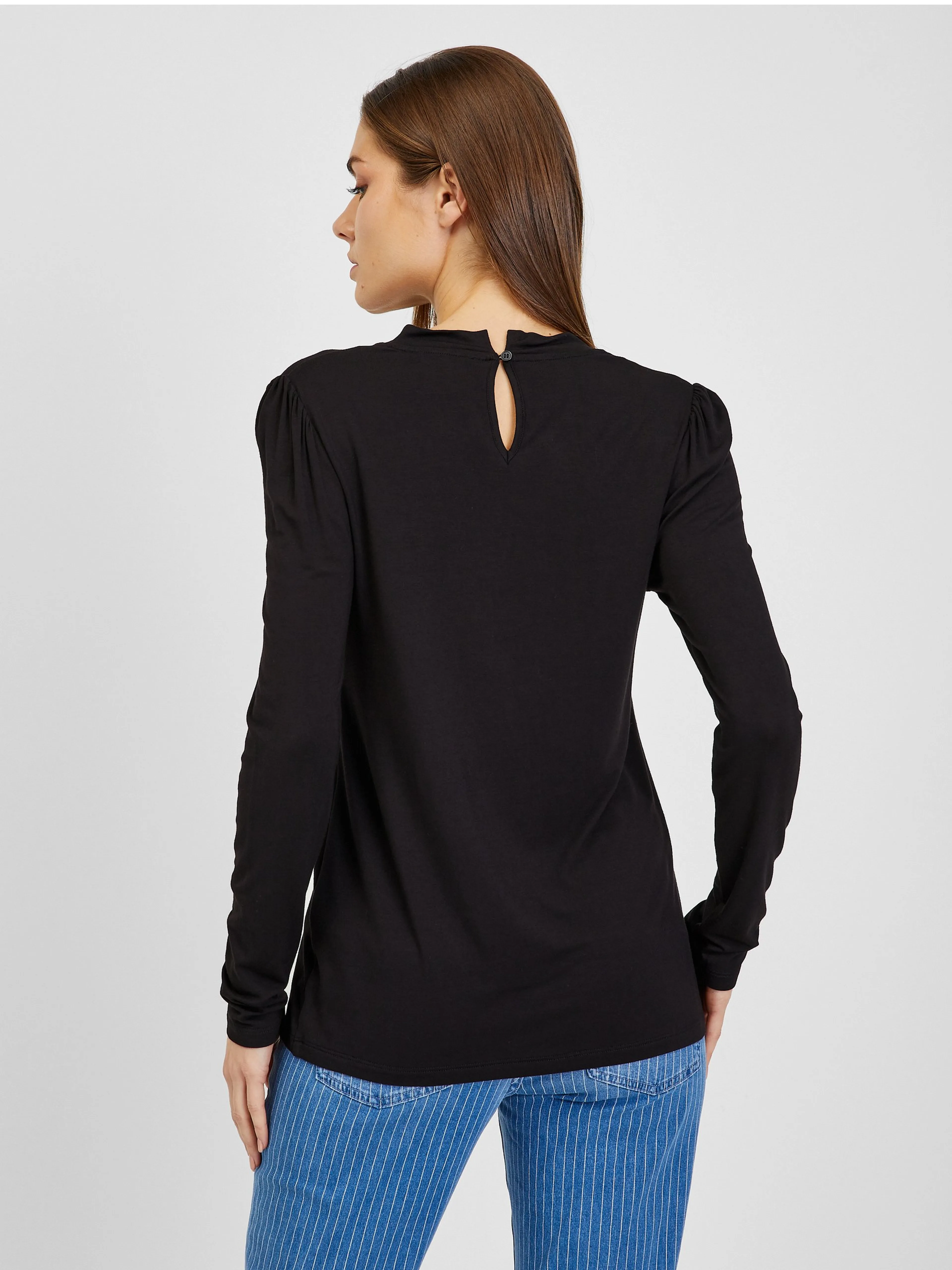 Schwarzes Damen T-Shirt ORSAY