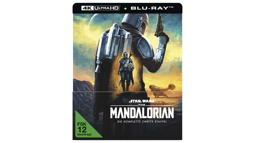 The Mandalorian - Staffel 2 - Steelbook - Limited Edition  (2 4K Ultra HD)  (+ 2 Blu-rays)