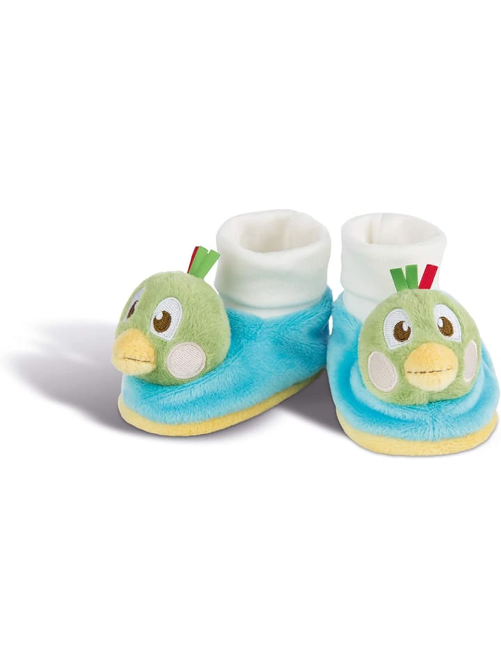 Nici Fritz der Spatz - Babyschuhe mit Rassel in bunt günstig kaufen onesize