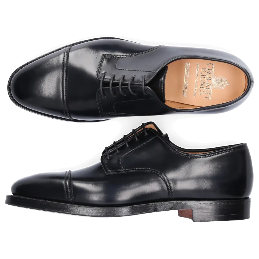 Crockett & Jones - Businessschuhe Derby EMPIRE Cordovan - schwarz
