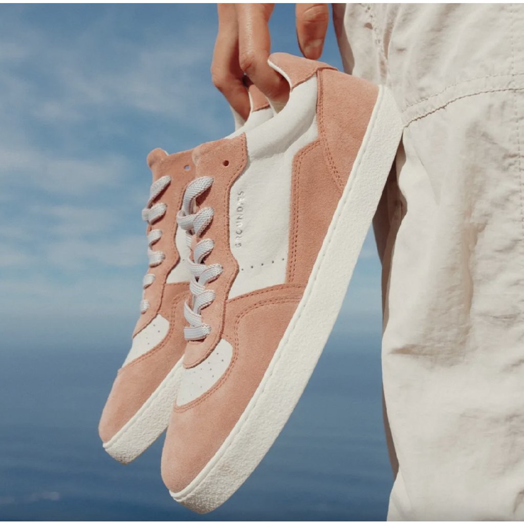 Groundies Nova Special Pink/White Barfußsneaker