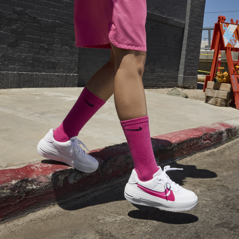 Nike Air Force 1 PLT.AF.ORM FJ2986-100 / weiss