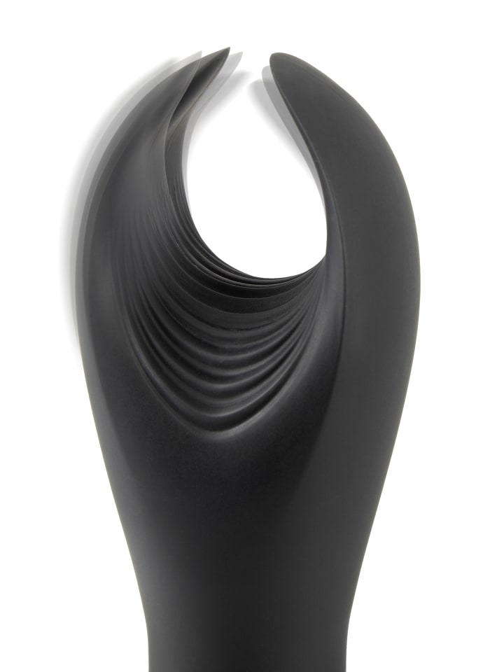 Rebel Masturbator Flügel-Vibrator in schwarz günstig kaufen 16 cm