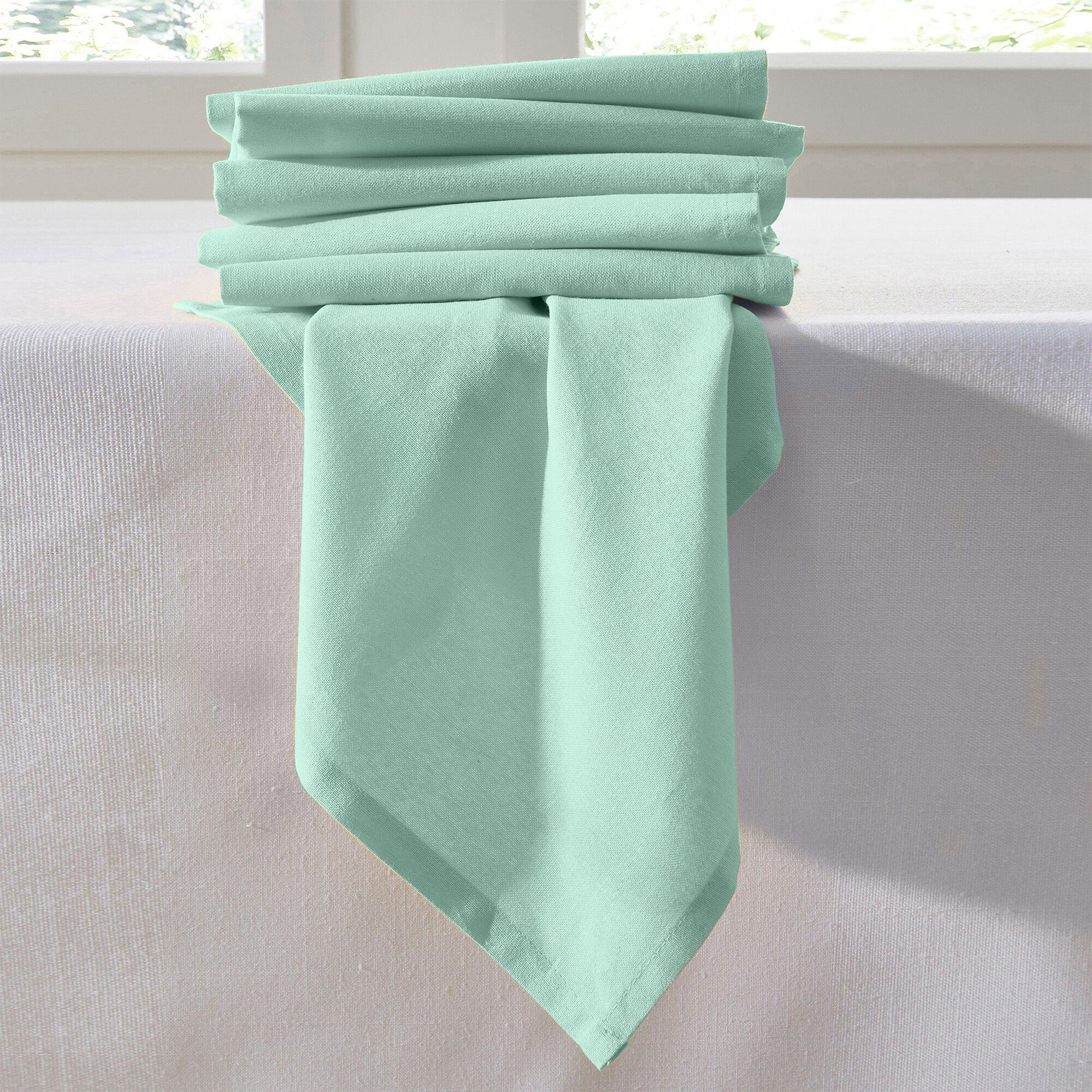 Serviette de table unie