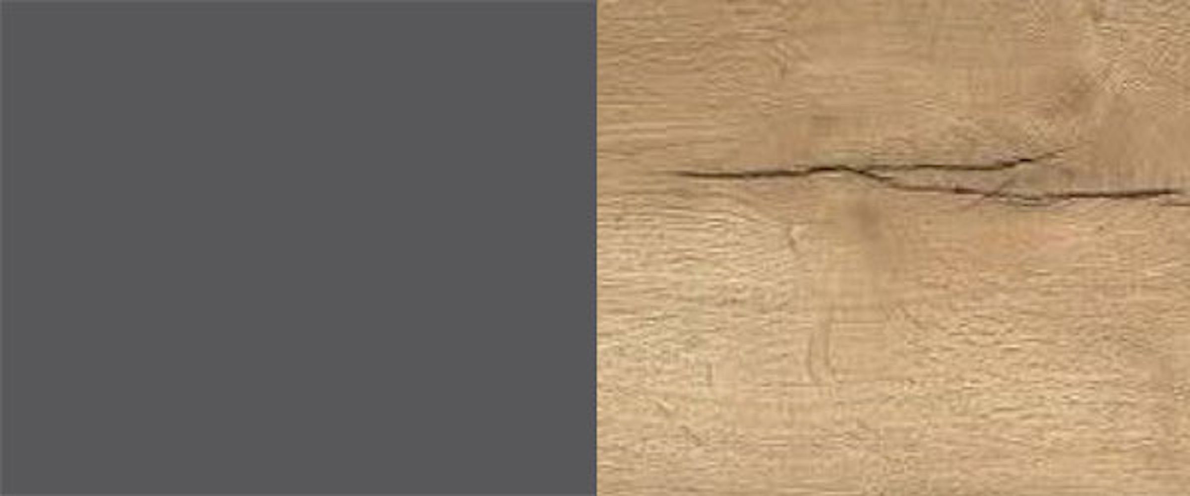Feldmann-Wohnen Sockelblende Arezzo, 45cm Front- und Sockelfarbe wählbar grifflos teilintegriert