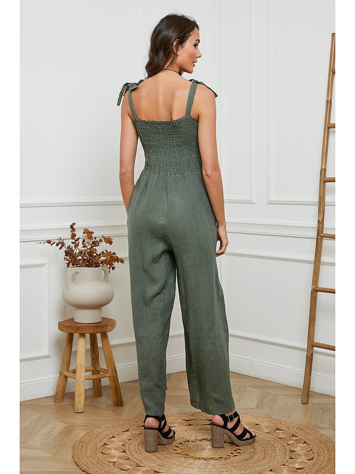 La Compagnie Du Lin Leinen-Jumpsuit 