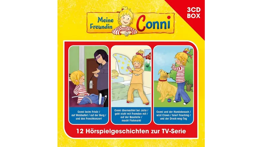 Meine Freundin Conni-3-CD Hörspielbox Vol.3