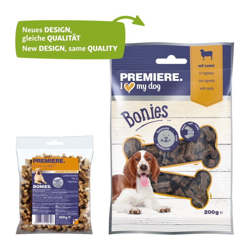 PREMIERE Snacks PREMIERE Bonies 200g Lamm