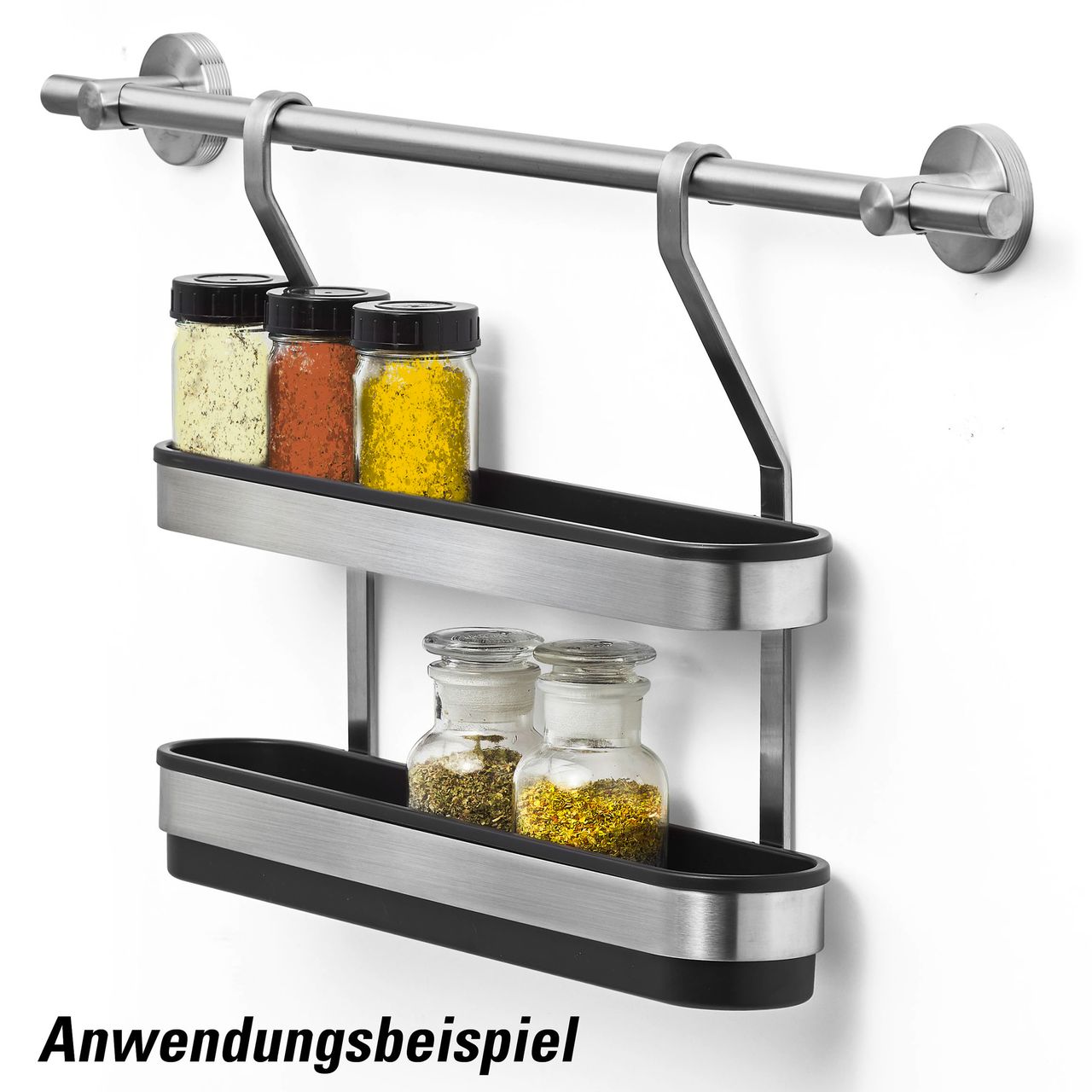 Weles AMARE Gewürzregal aus Edelstahl, geeignet für Reling