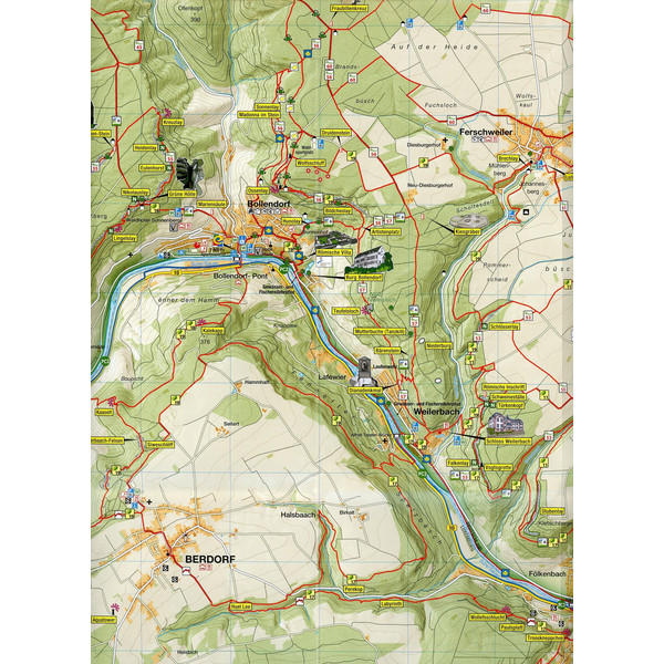WANDERKARTE NATURPARK SÜDEIFEL 1:25 000