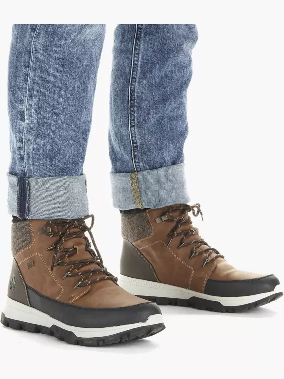 Rieker Herren Schnürstiefel