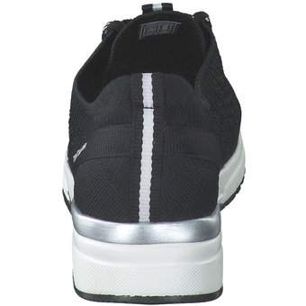 Tom Tailor Schnürsneaker in schwarz