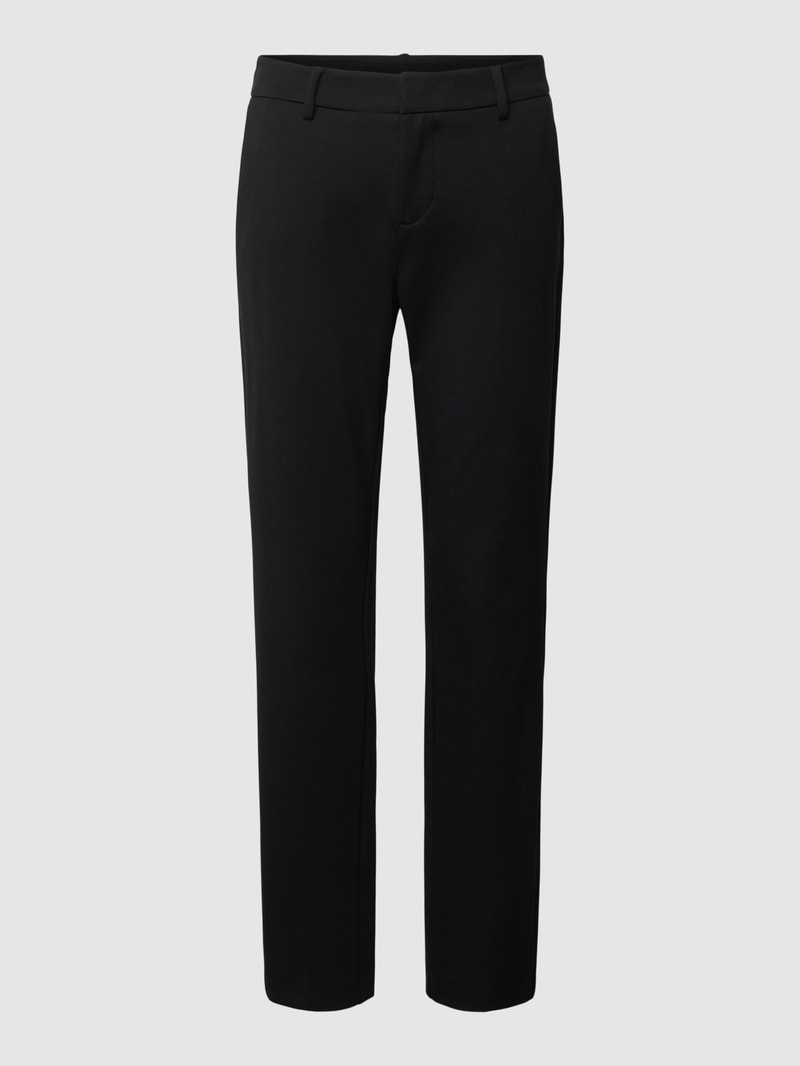 Hose mit Gitterkaro Modell 'CLARIS' in schwarz