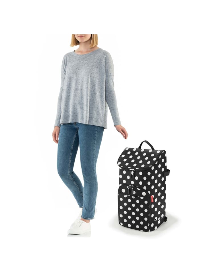 Reisenthel citycruiser bag - Einkaufstasche 60 cm (baroque marble) in dots white günstig kaufen onesize