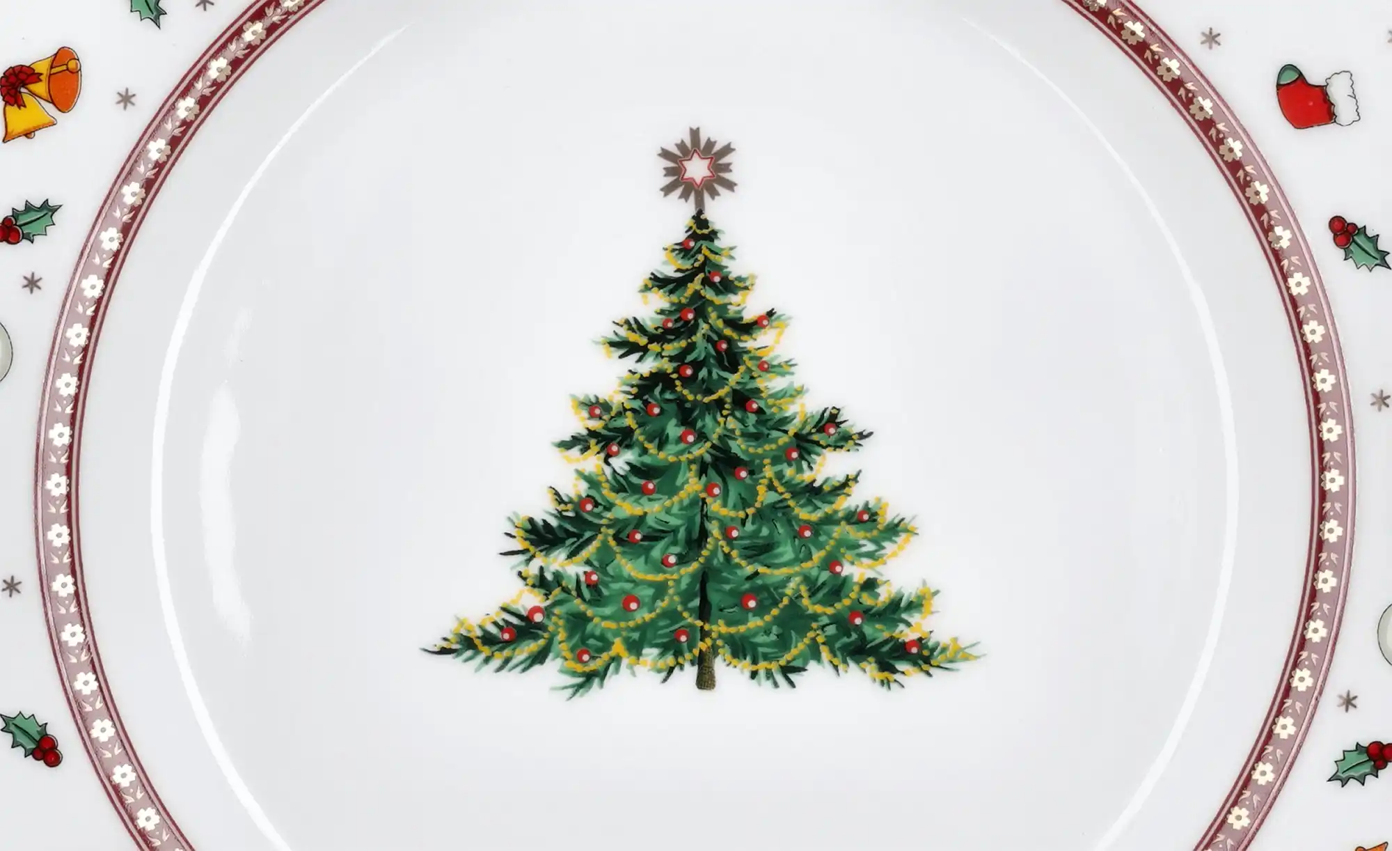 Peill Putzler Weihnachts-Tafelservice  Santa