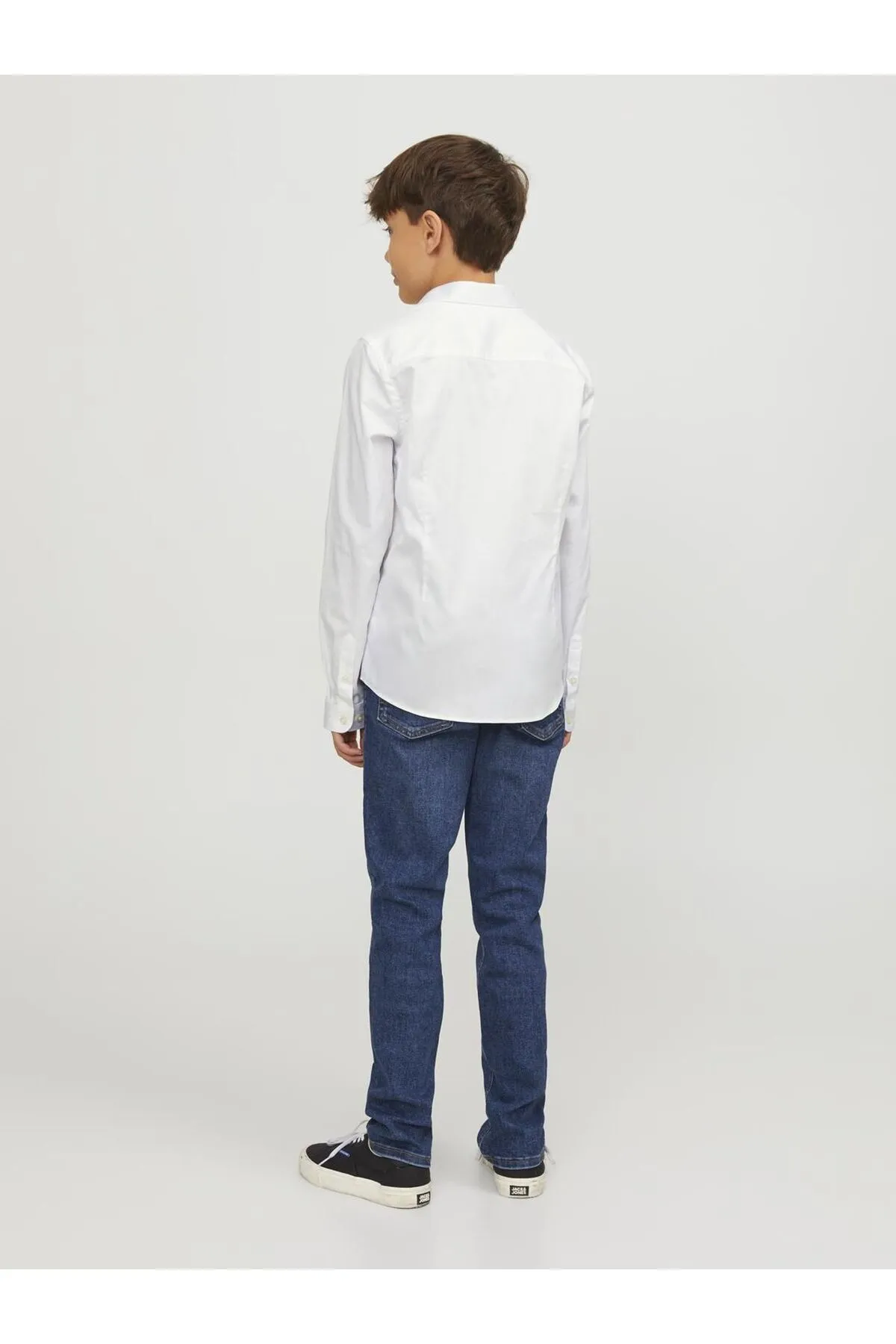 Jack & Jones Junior  Hemd - Weiß - Regular Fit