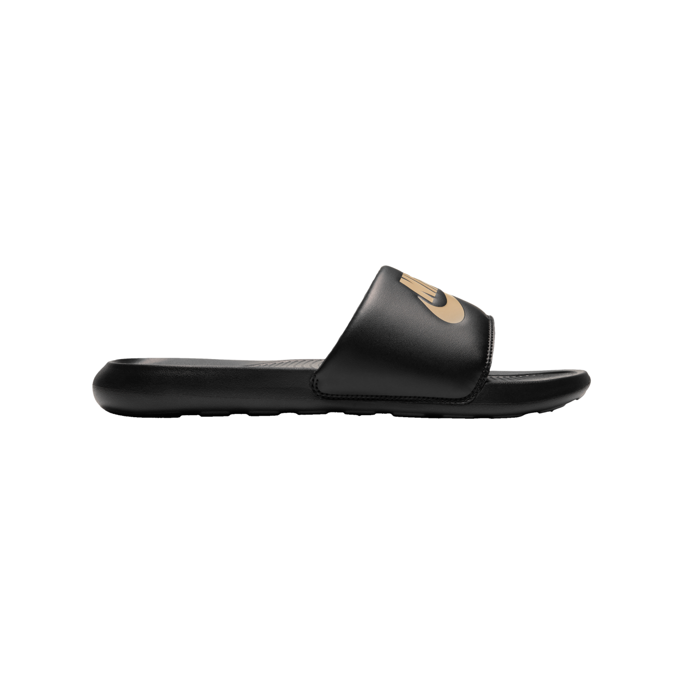 Nike Victori One Slide Badelatsche Schwarz F006