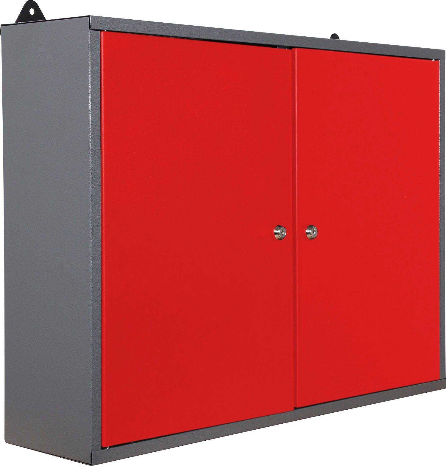 ONDIS24 Werkstatt-Set, 2x Werkbank, 2x Werkstattschrank, 2x Lochwand