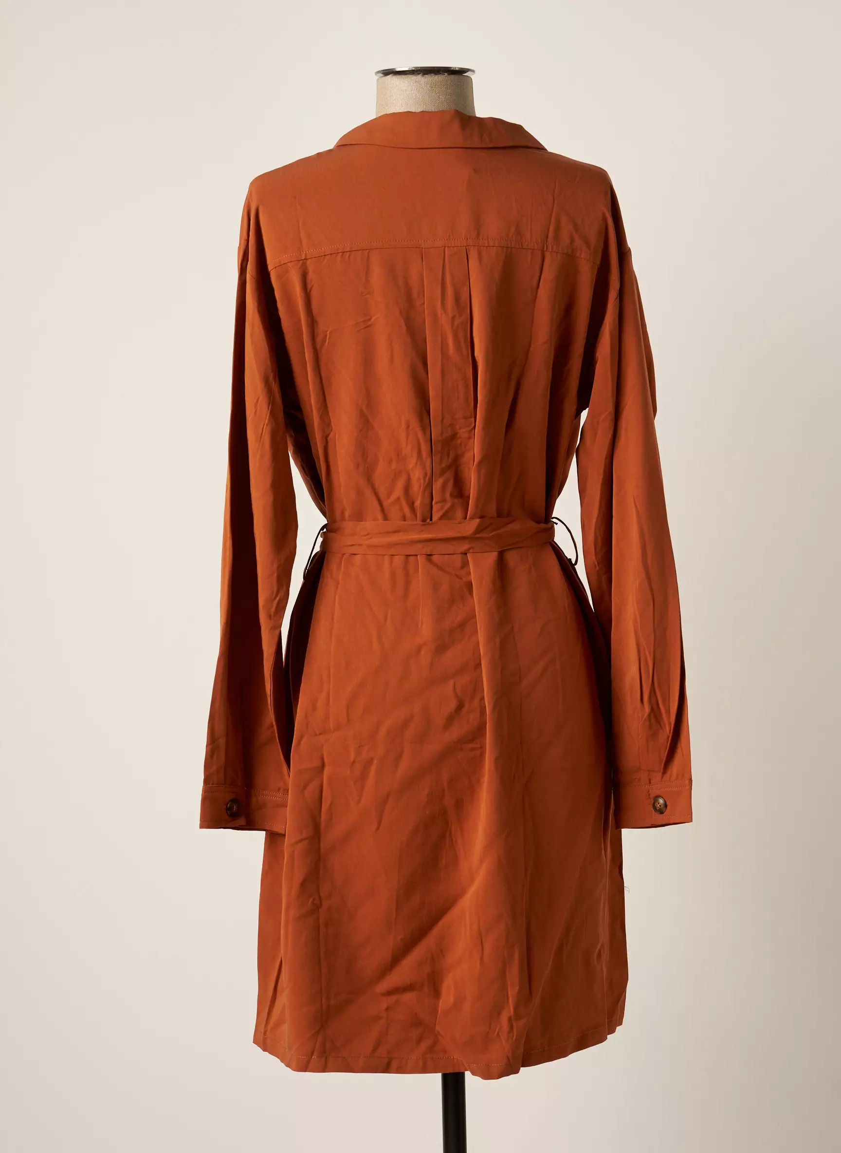 Grace Mila Robes Courtes Femme couleur orange