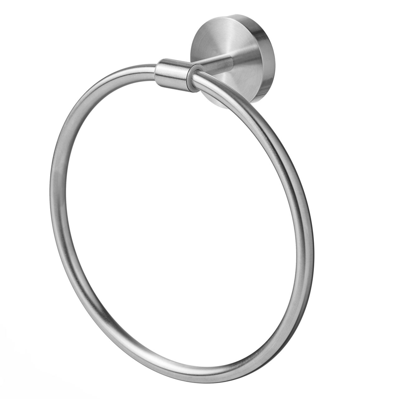 Weles AMARE Luxus Handtuchring Edelstahl, 18,5 x 18,5 x 6,5 cm